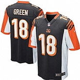 Nike Men & Women & Youth Bengals #18 A.J. Green Black Team Color Game Jersey,baseball caps,new era cap wholesale,wholesale hats